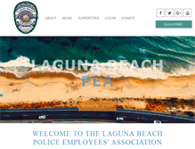 Tablet Screenshot of lagunabeachpea.com